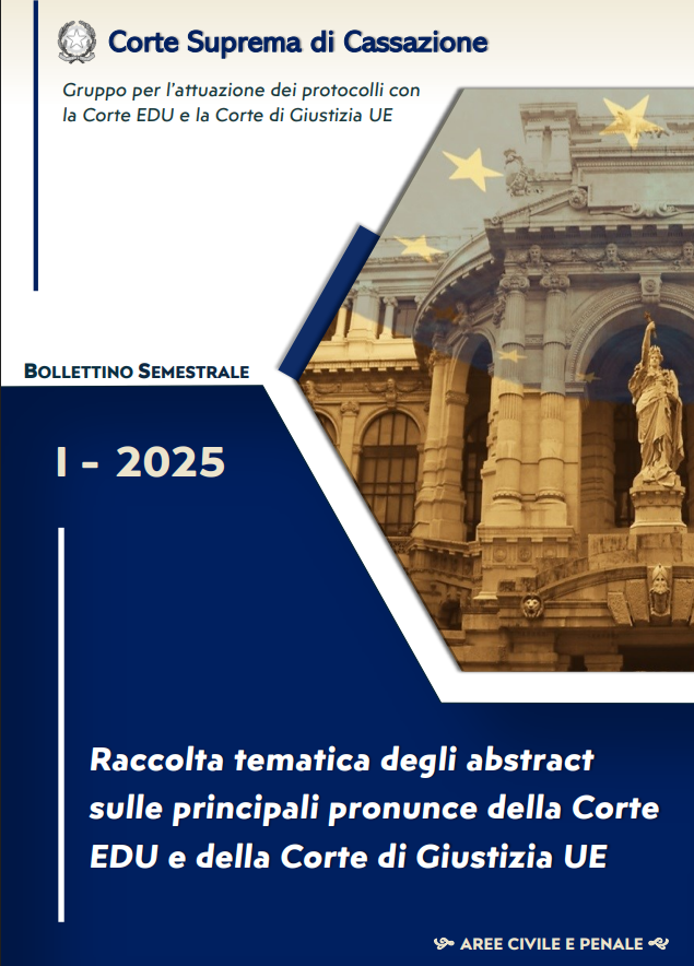 Bollettino semestrale - I&deg; / 2025