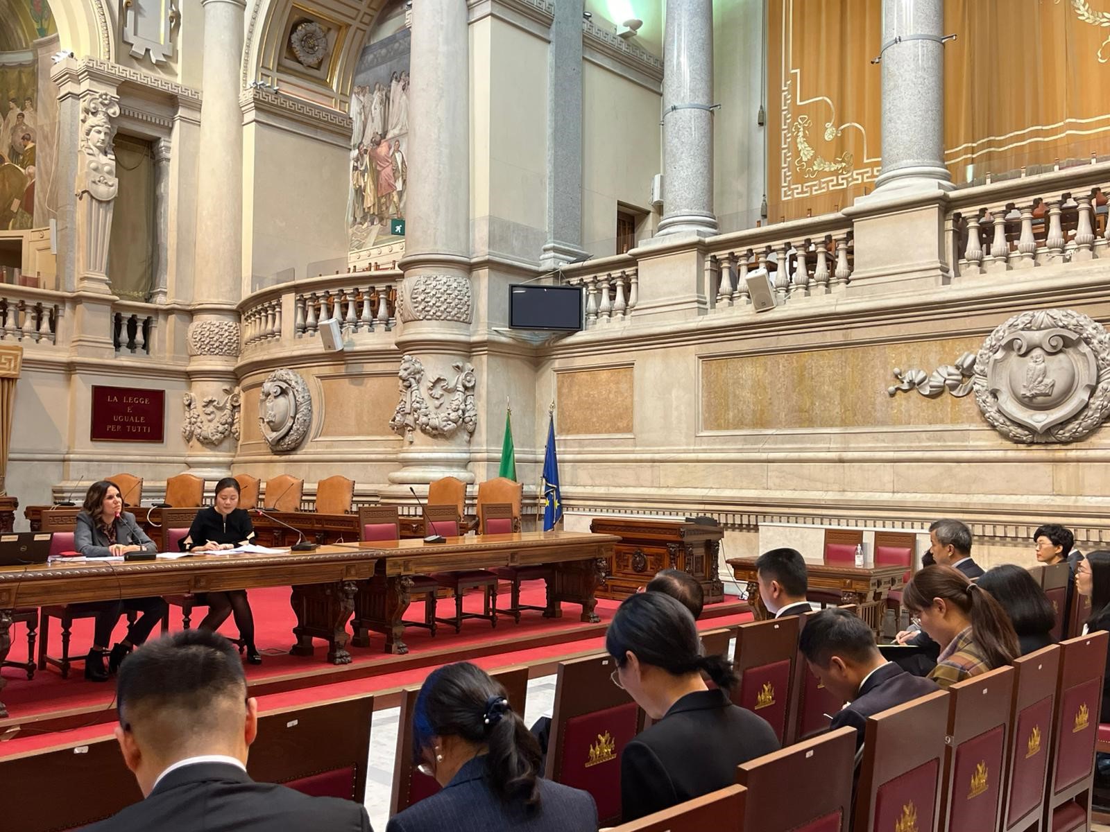 Visita Comitato parlamentare per gli Affari Legislativi della Repubblica Popolare Cinese