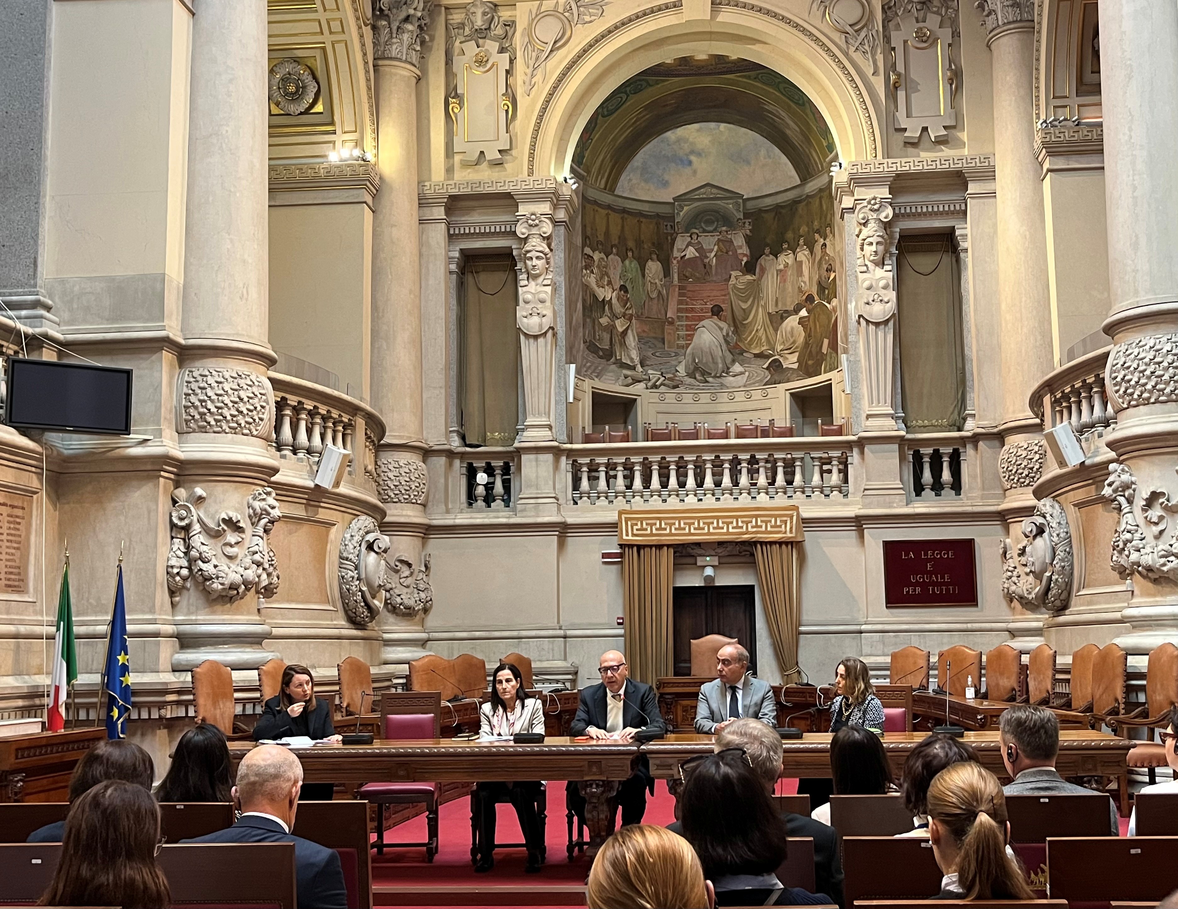 Visita Delegazione di magistrati, avvocati, giuristi e membri del Parlamento dell'Ucraina