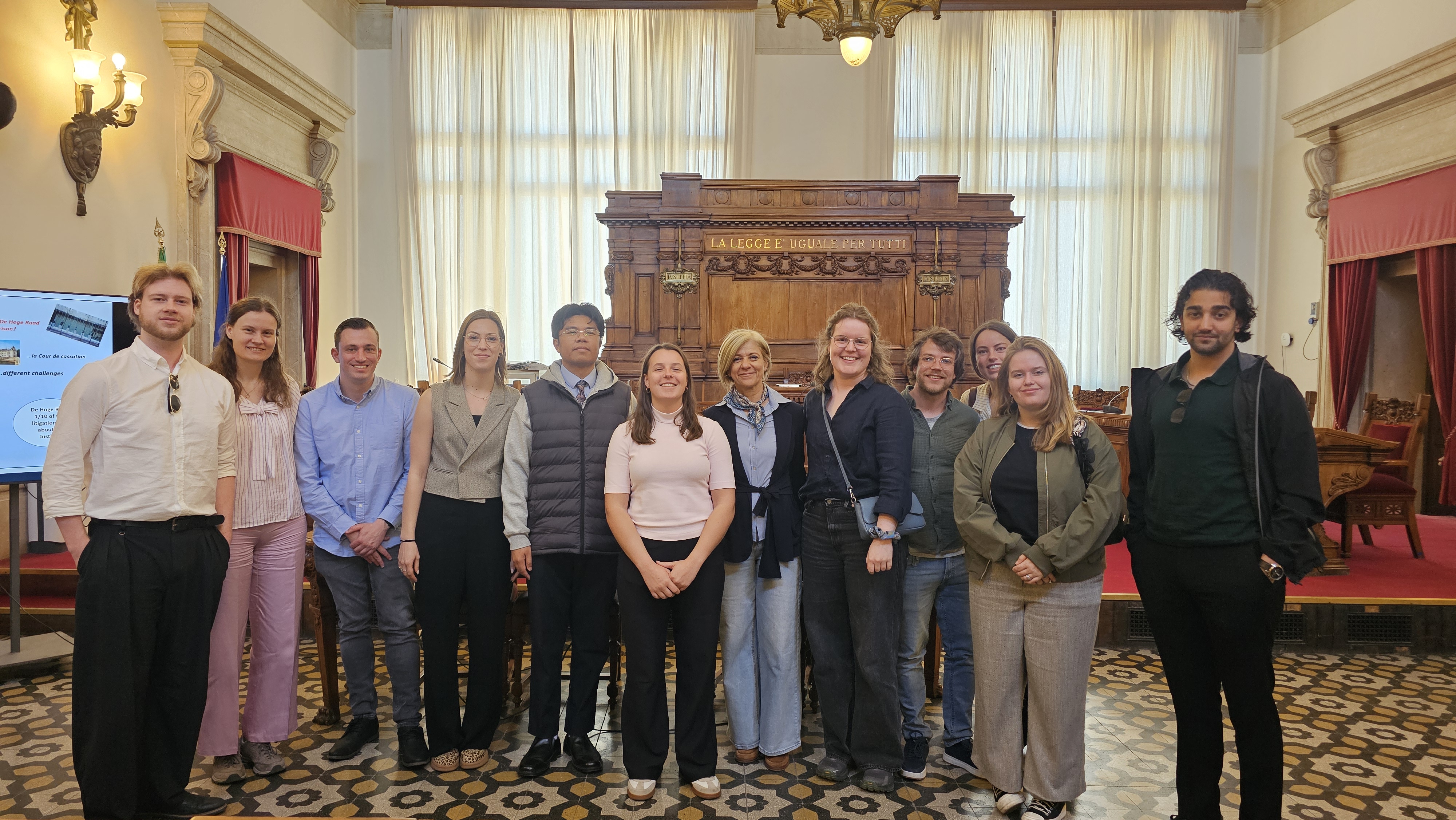 Visita degli studenti dell&rsquo;Universit&agrave; di Amsterdam