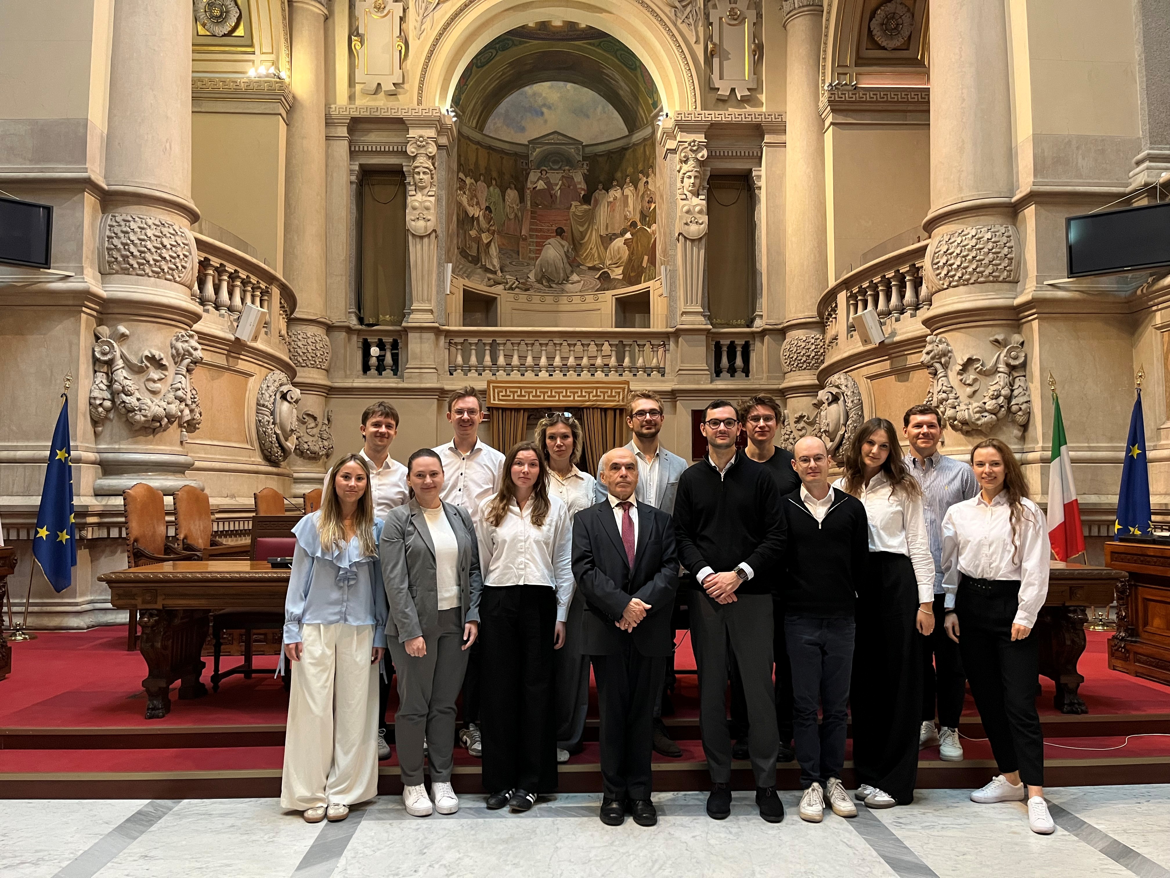 Visita dei Referendari del Tribunale Regionale di Francoforte sul Meno